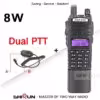 microphone double PTT