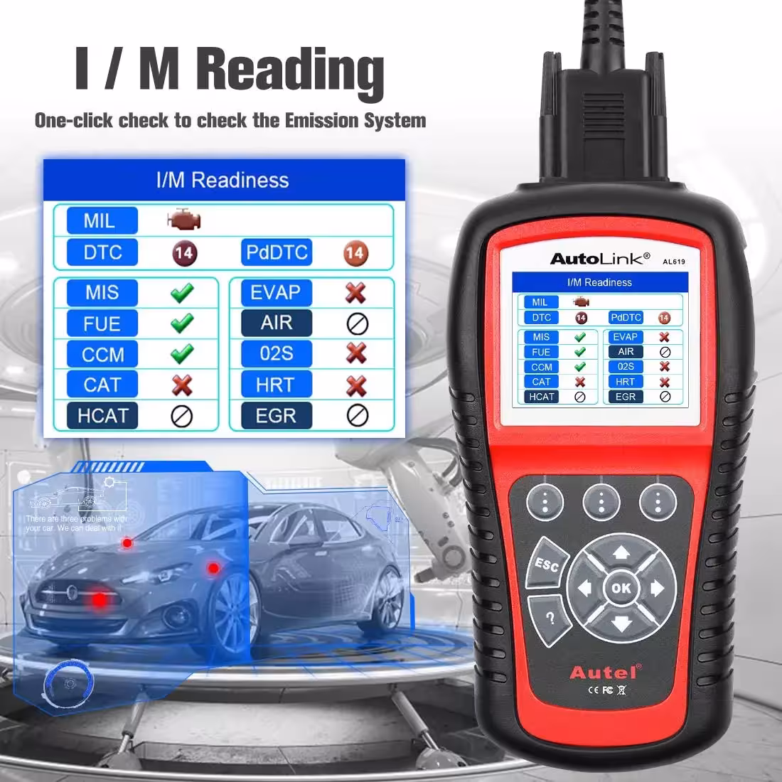 Lecteur de diagnostic OBD2
