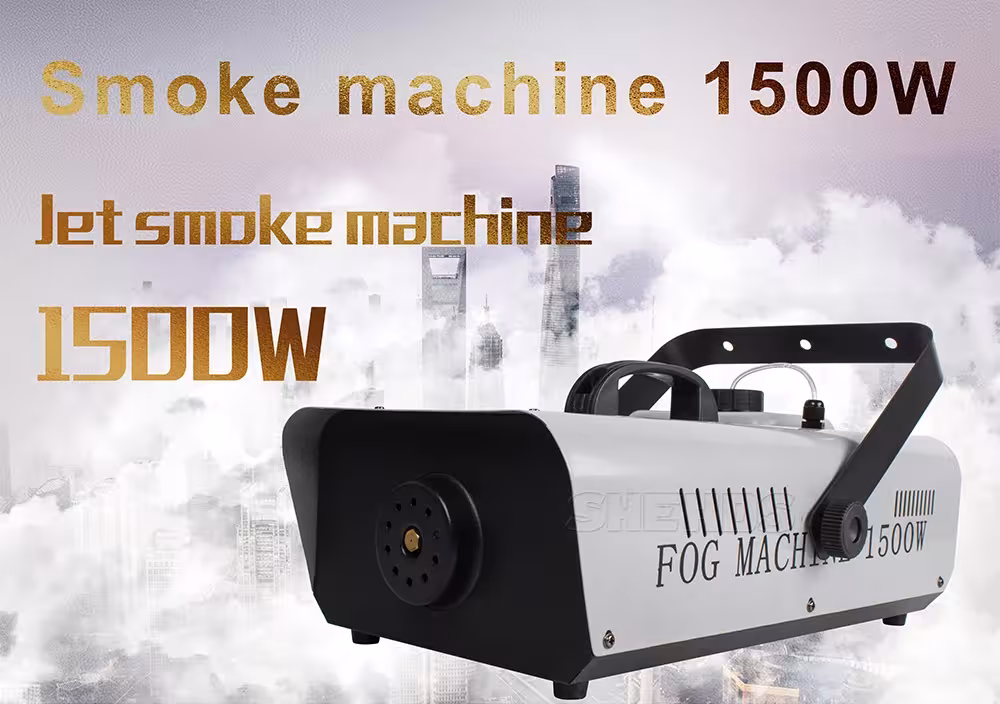 Máquina de humo para DJ de 1500W