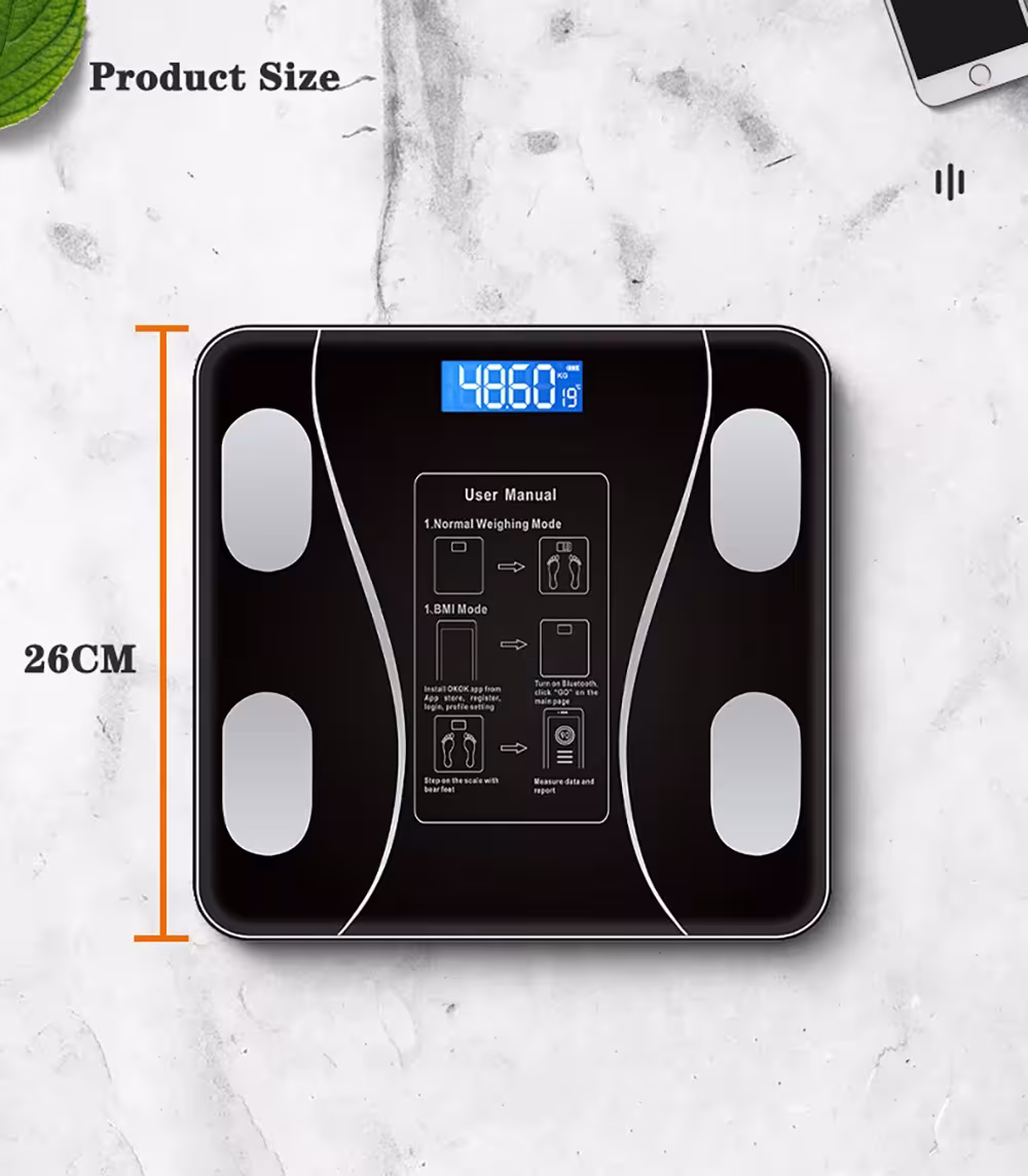 išmani svarstyklė Bluetooth
