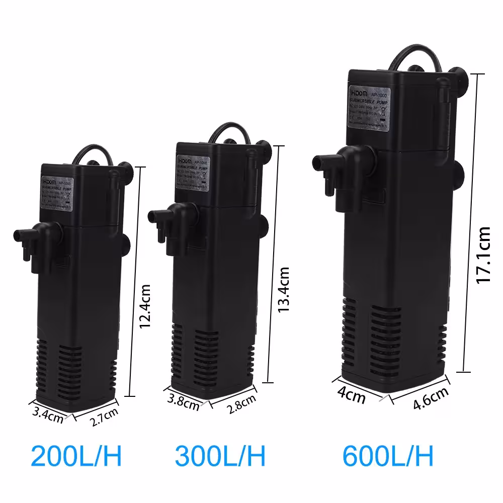 pompe de filtration d'eau en aquarium