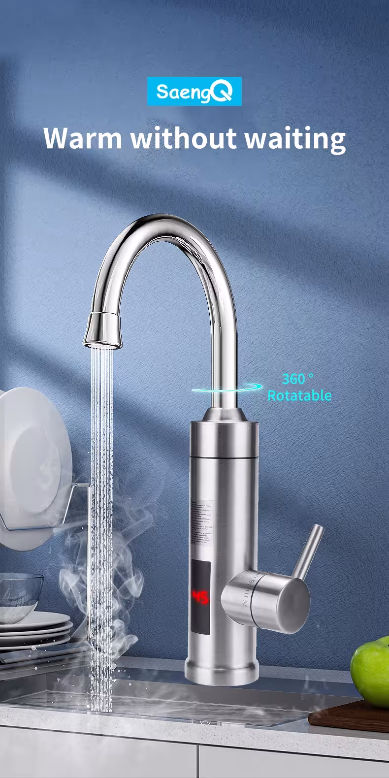 chauffe-eau électrique instantané