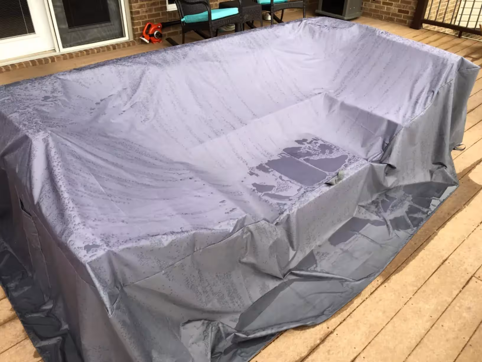 couverture imperméable de four à eau