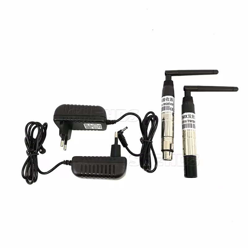 DMX wireless transmitter and receiver