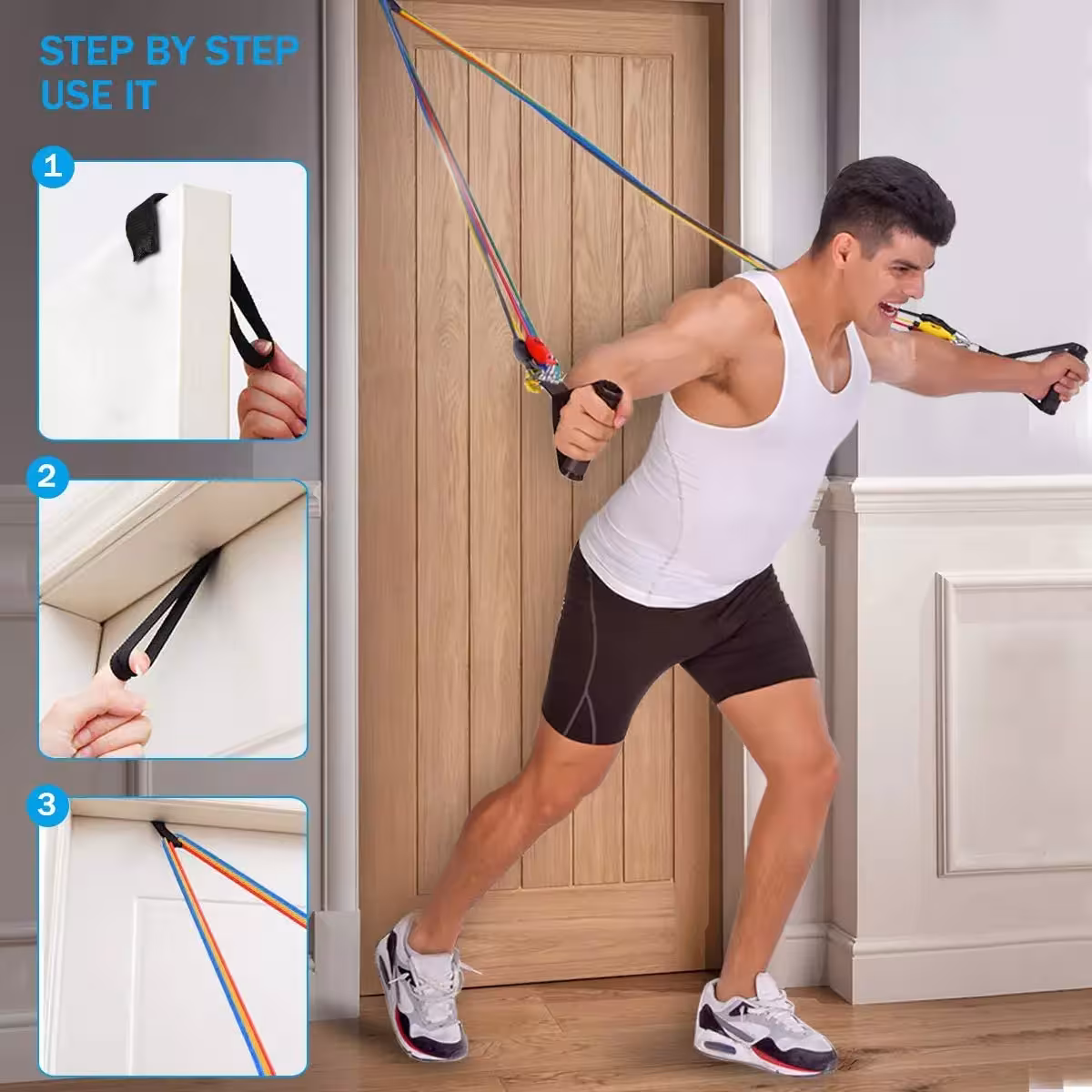 nastri elastici di allenamento