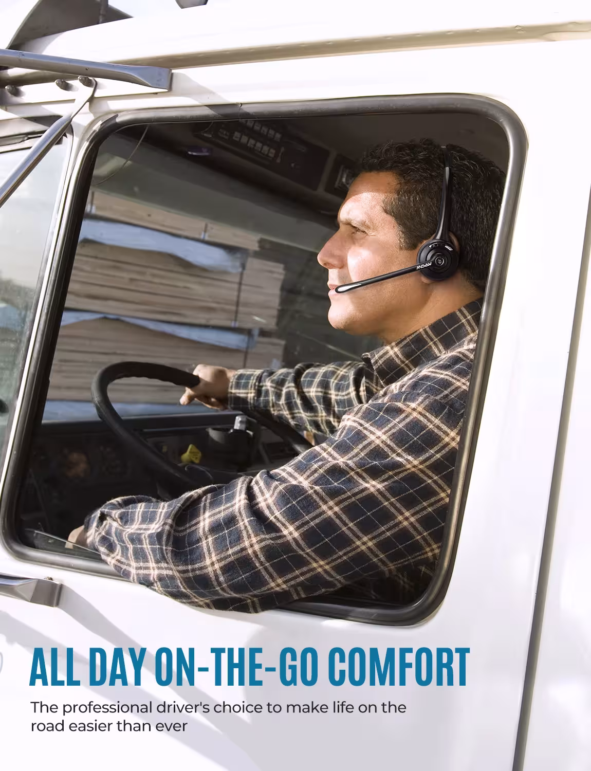 Bluetooth headset with microphone