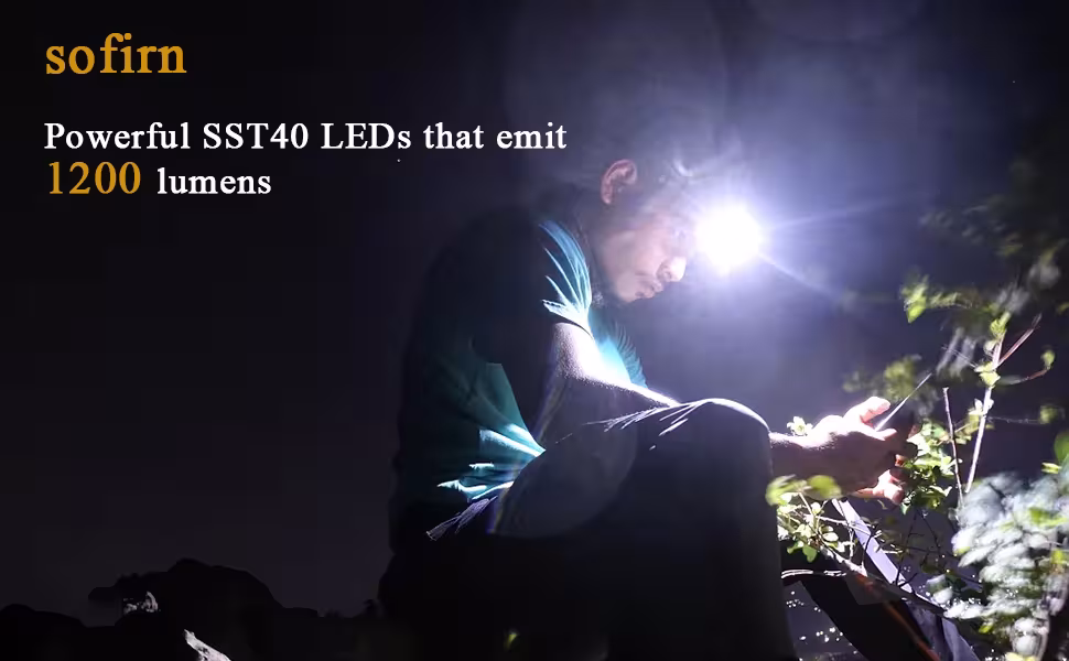 LED flashlight USB rechargeable