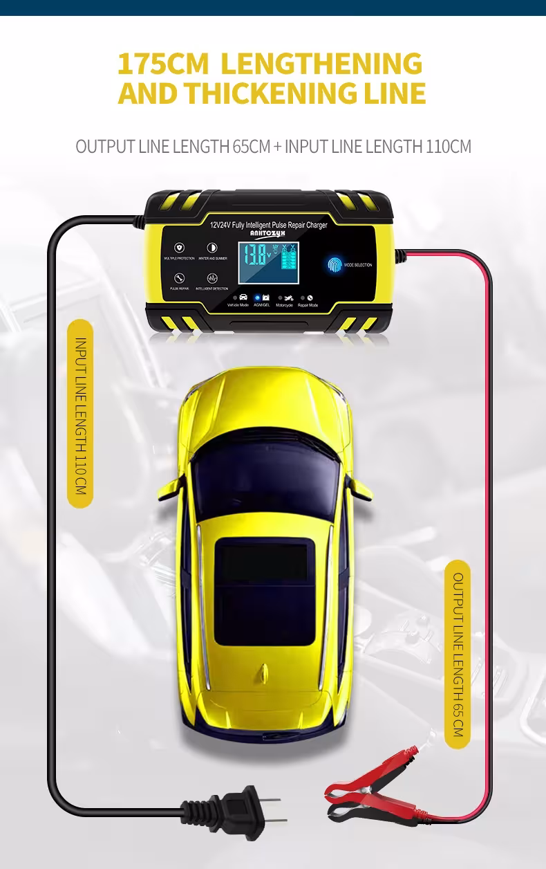 cargador de batería automático