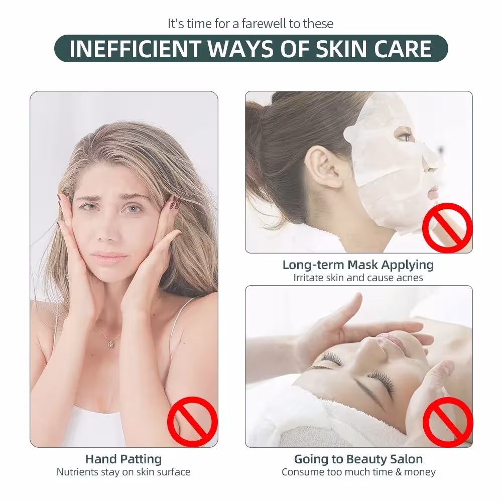 oxygen injector for facial hydration