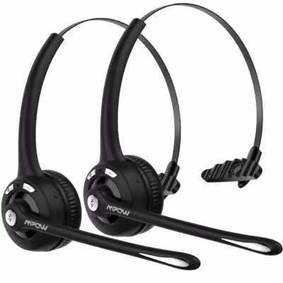 Mpow Pro Office belaidės Bluetooth V5.0 ausinės su mikrofonu 13 valandų pokalbio laikui