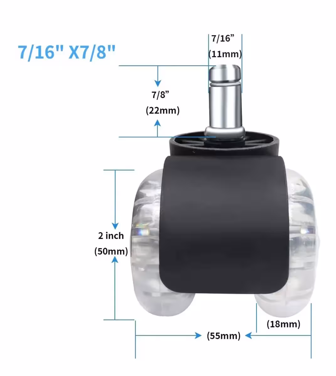 office chair casters