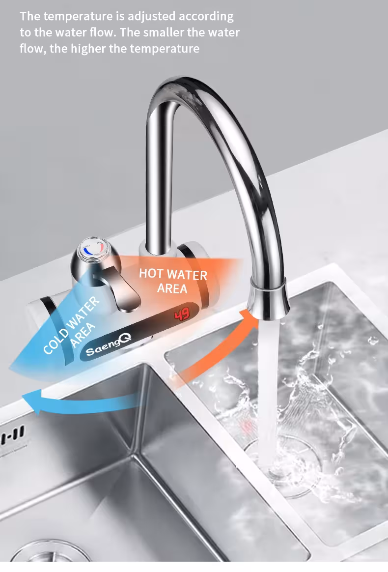 chauffe-eau électrique pour éternuer