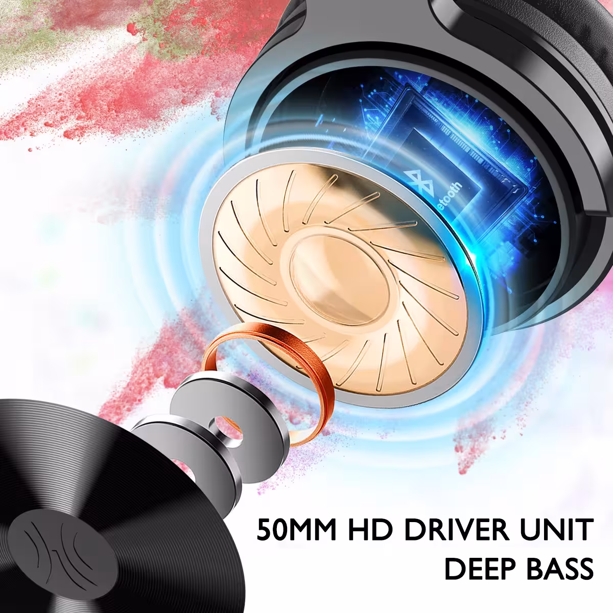 casque de jeux sans fil Bluetooth