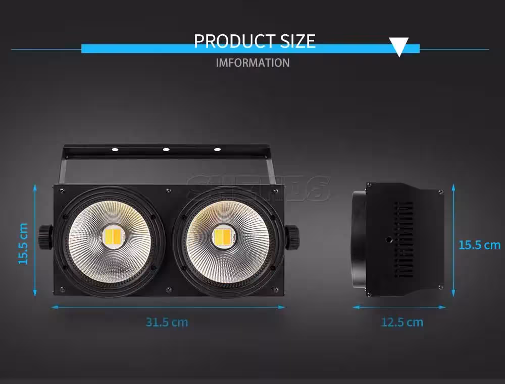 LED luz de teatro 200W