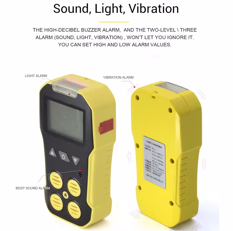 4-in-1 gas detector