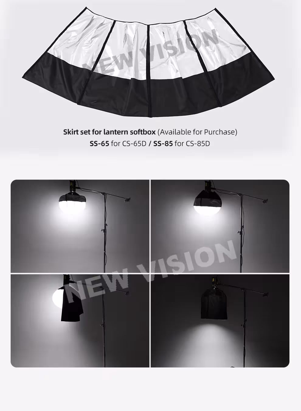 lampe boîte à lumière Bowens