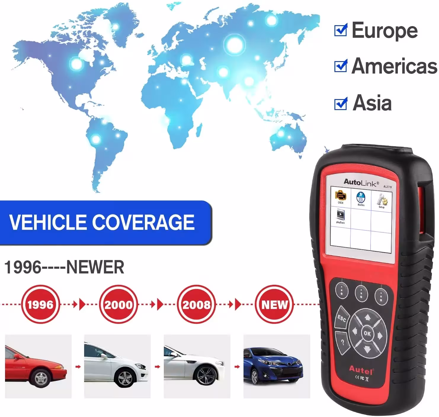 Lecteur de diagnostic OBD2