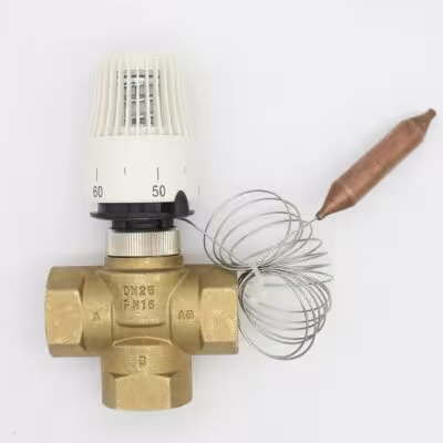 Válvula termostática de radiador para calefacción por suelo radiante de bajo consumo M30*1.5 con control remoto