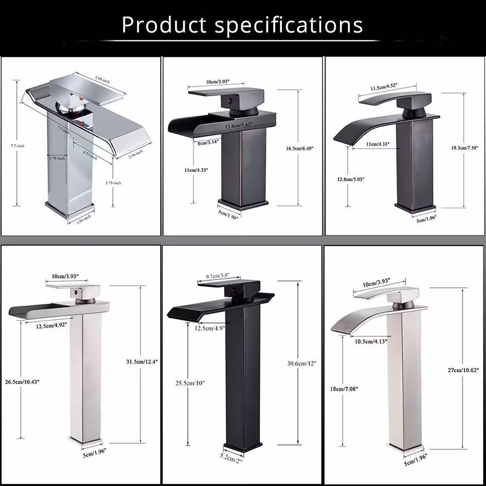 grifo de lavabo cromado