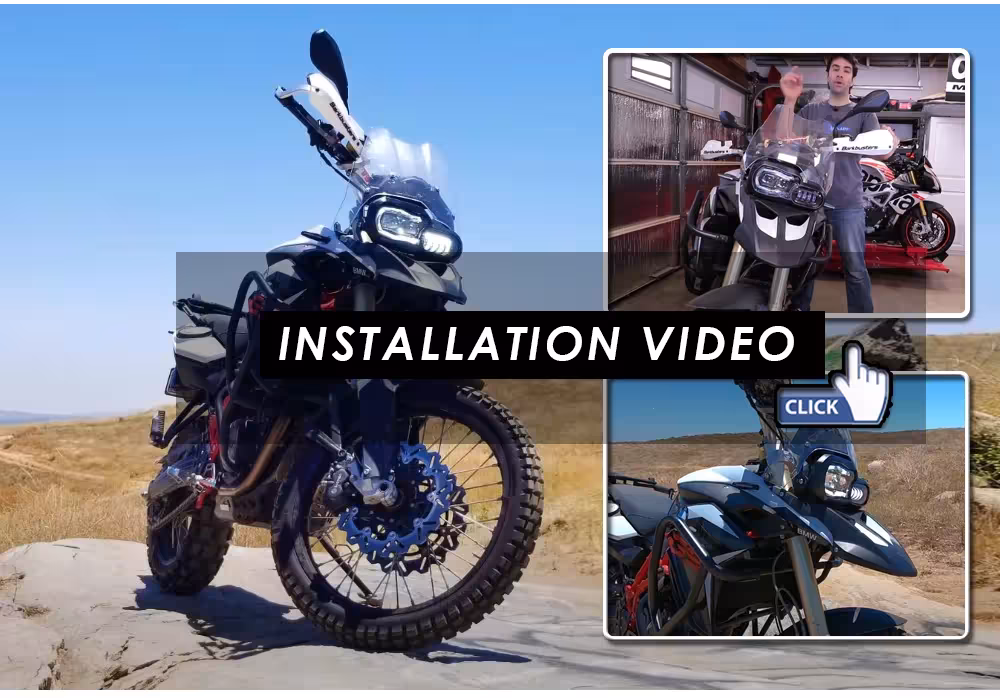 BMW F800GS LED headlight
