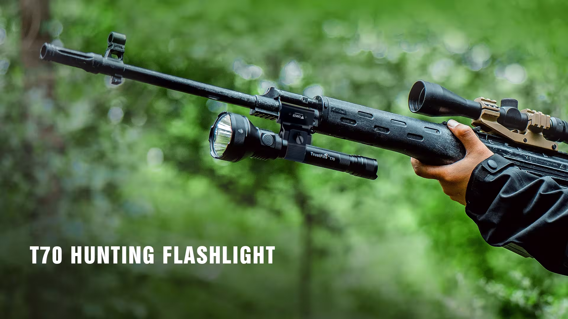 powerful flashlight for hunting
