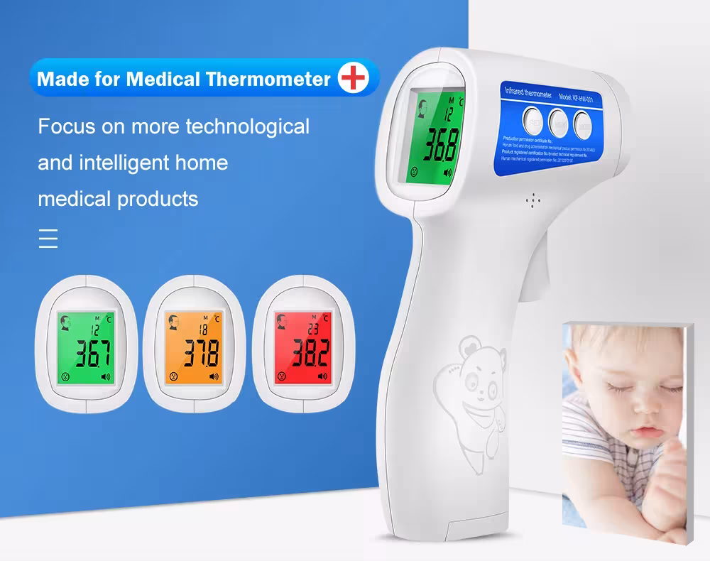 Thermomètre numérique pour oreille de bélier