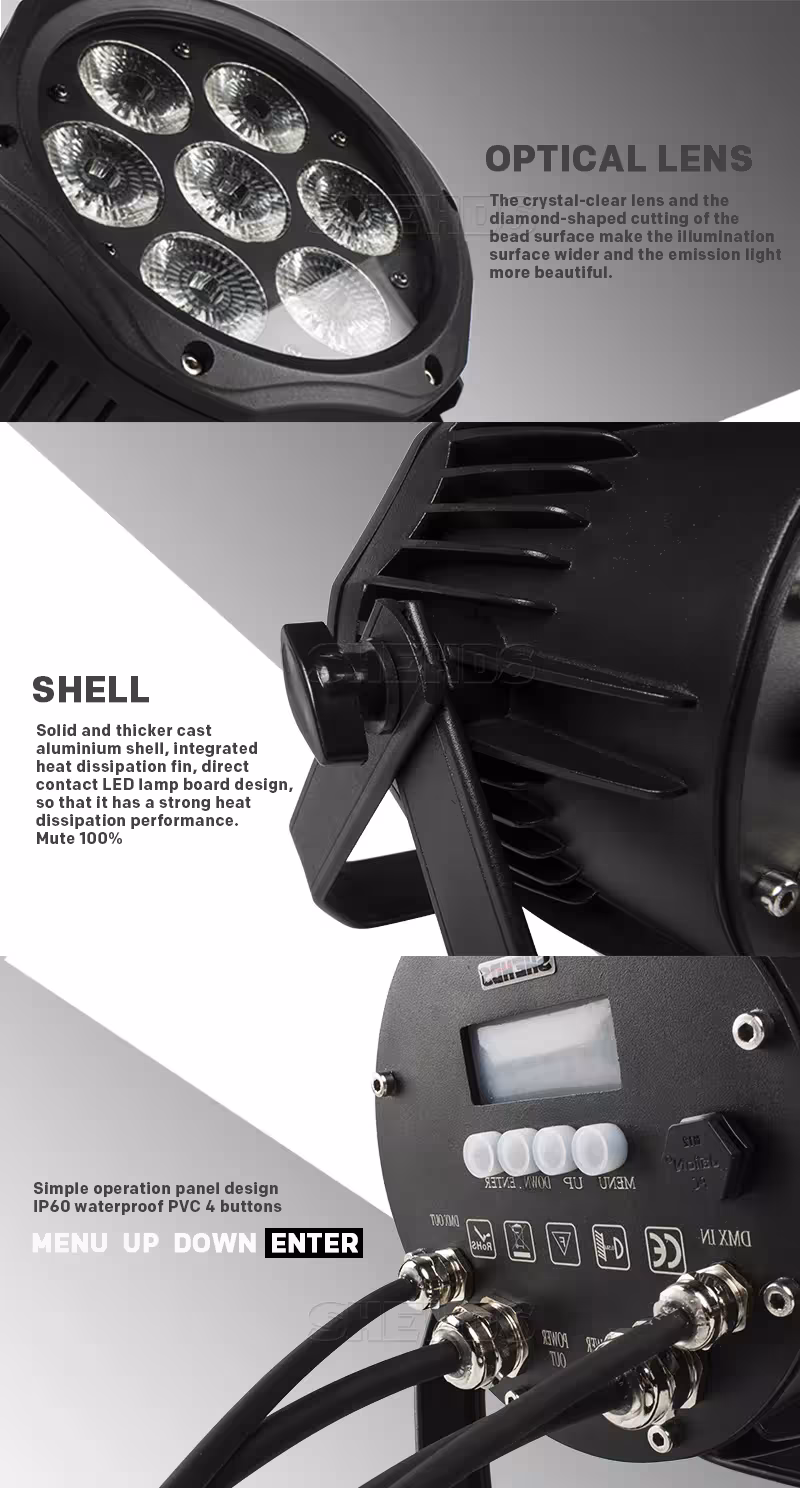 LED Par stage lighting