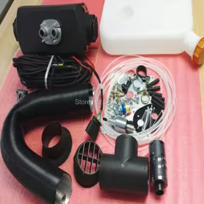 Chauffage diesel 12V 2KW avec télécommande et réservoir