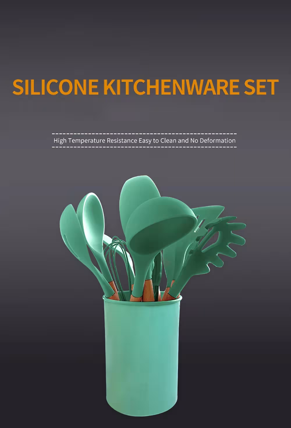 silicon kitchen tools