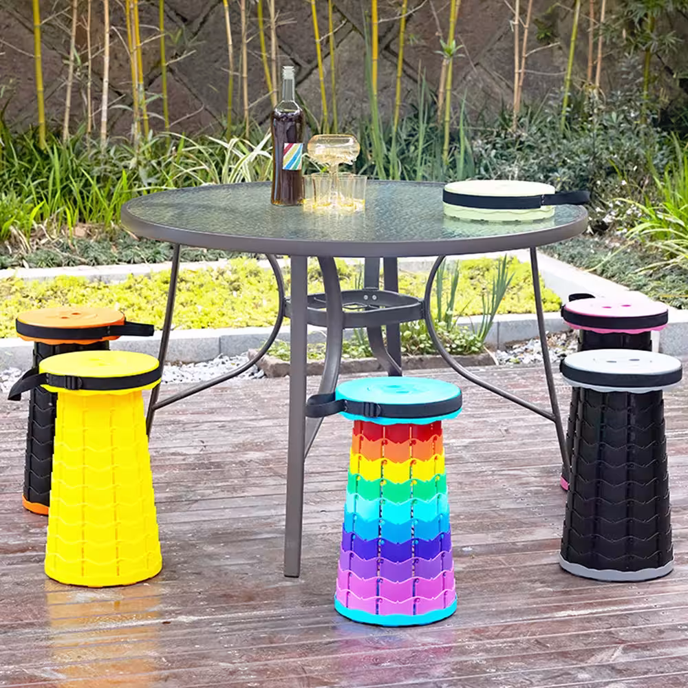 tabouret télescopique portable