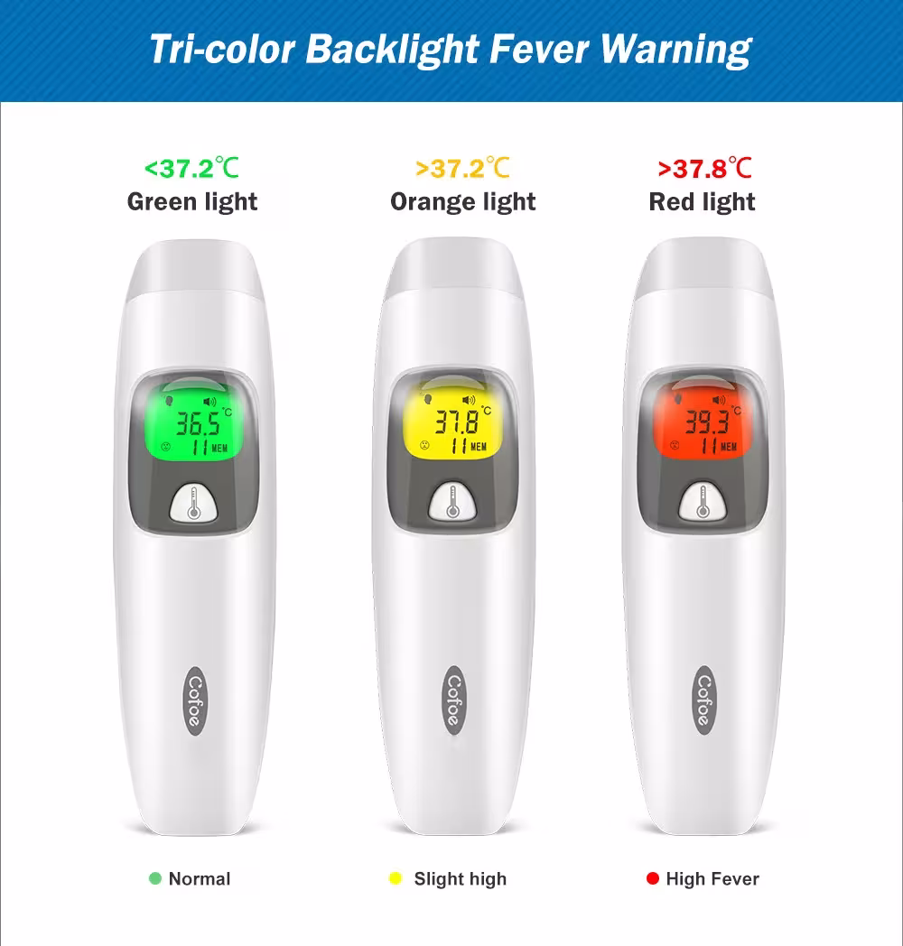 Thermomètre numérique pour oreille de bélier