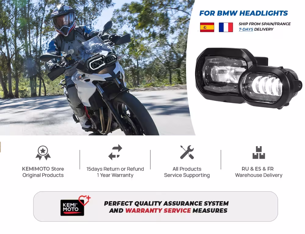 BMW F800GS LED headlight