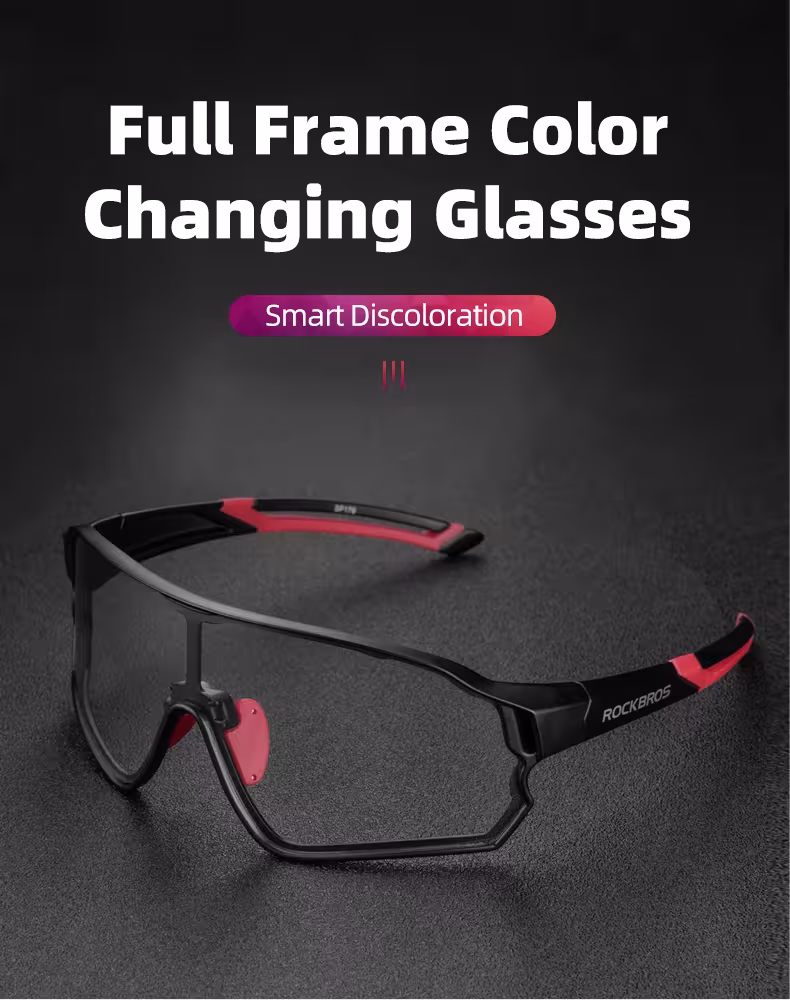 lunettes à vélo photochromiques