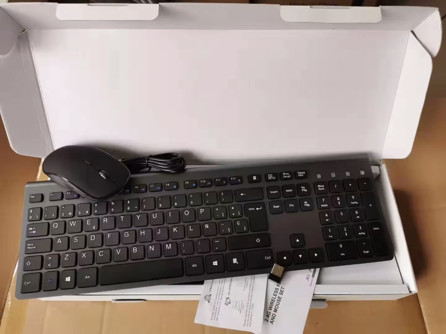 clavier et souris sans fil