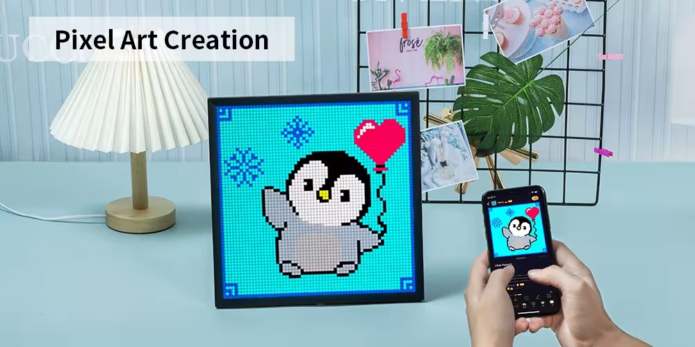 schermo pixel art WiFi