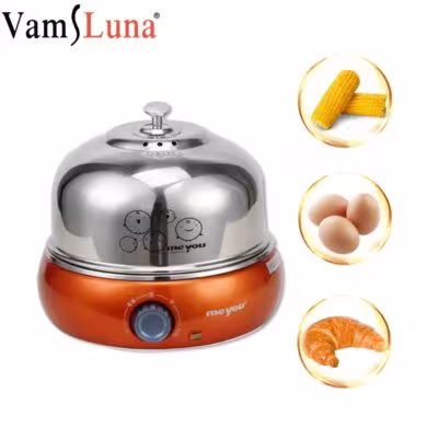 9 egg electric cooker with 304 stainless steel tank