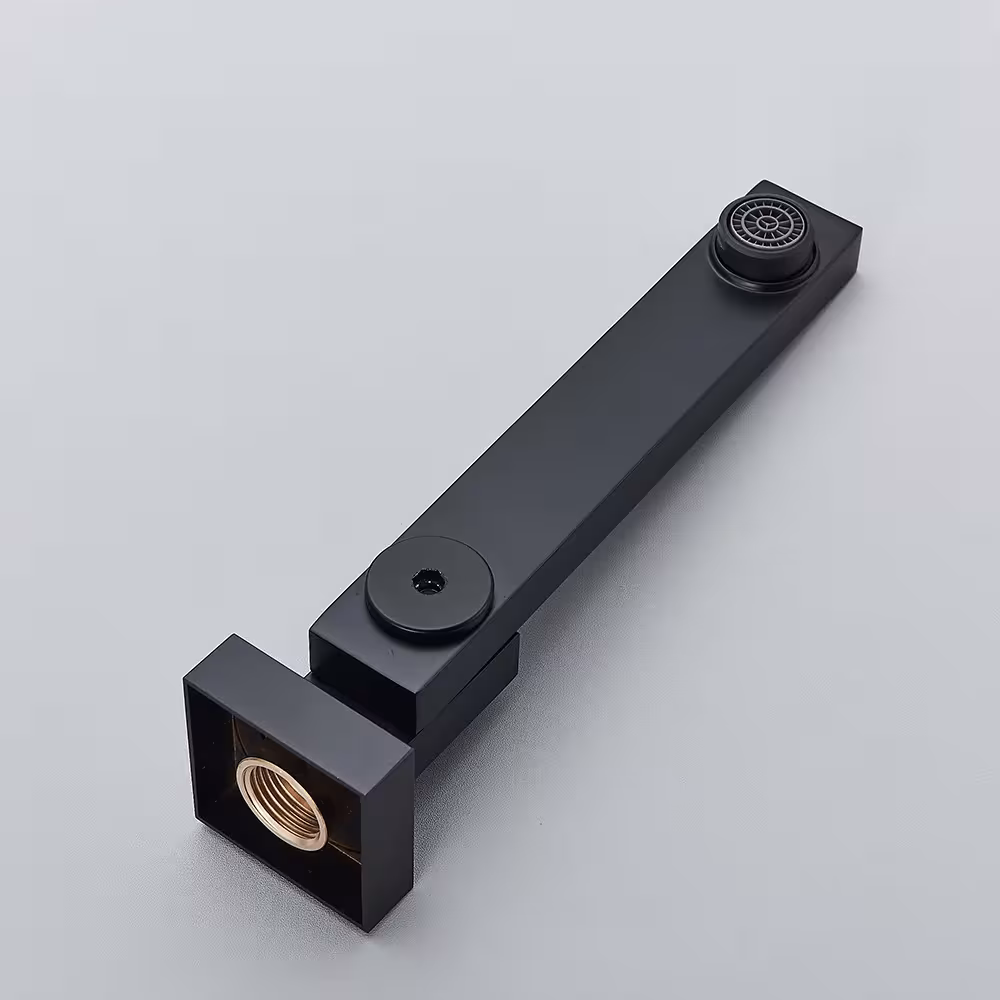 black shower system
