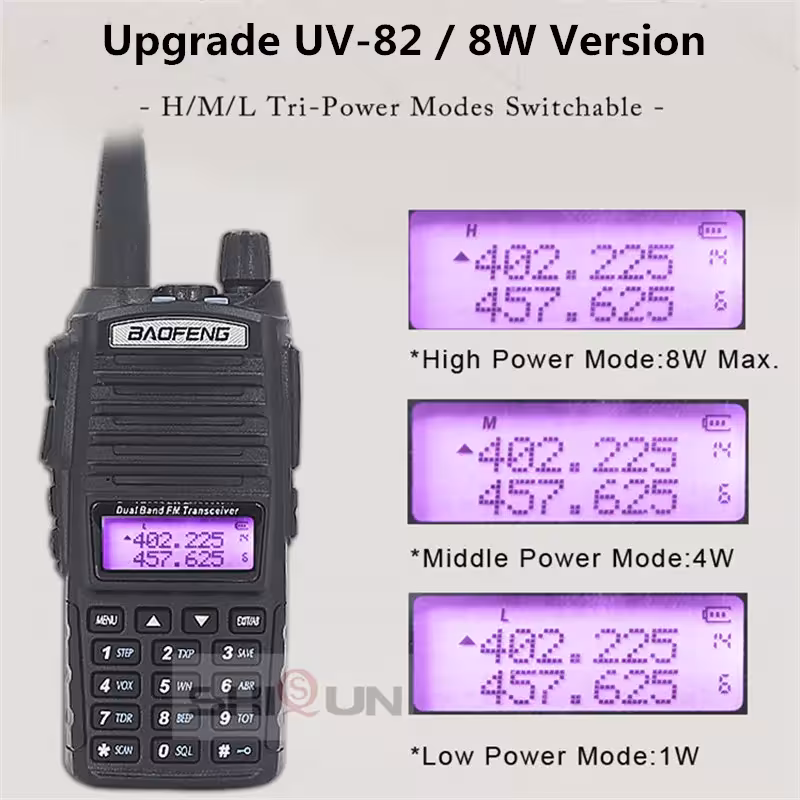 Radio Baofeng UV-82 8W
