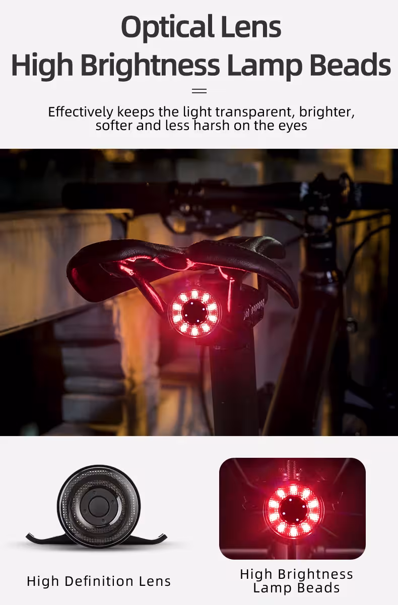 bicicletta lampada anteriore LED