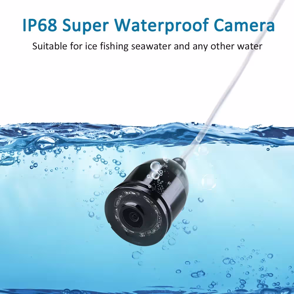 telecamera da pesca con luce LED