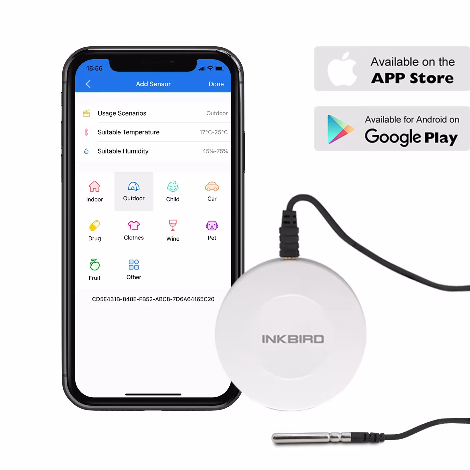 Bluetooth-Temperatursensor