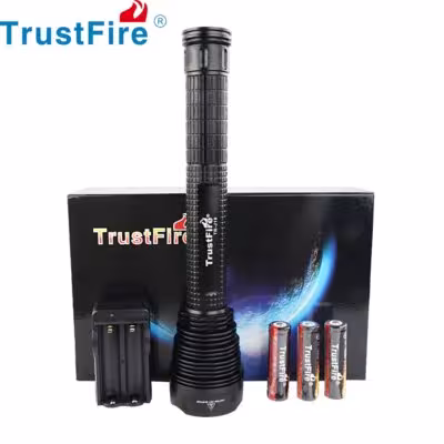 TrustFire J18 LED Flashlights 8000 lumen tactical lamp waterproof