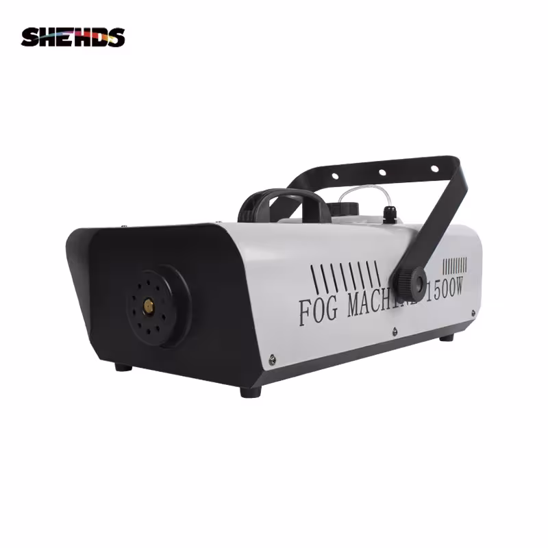 DJ máquina de humo 1500W con control remoto DMX etapa fogger