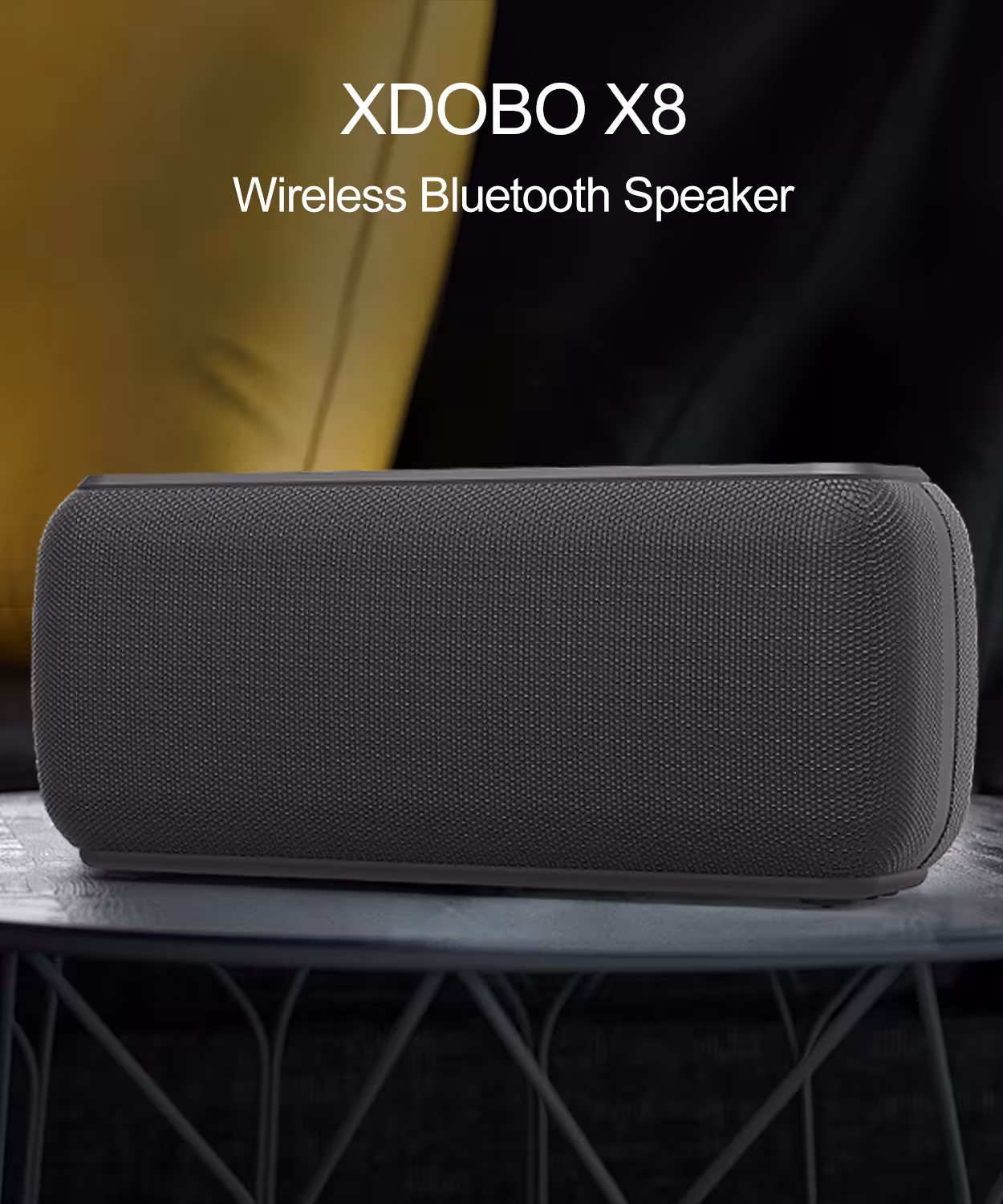 nešiojamas Bluetooth garsiakalbis 60W