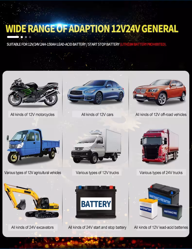 cargador de batería automático