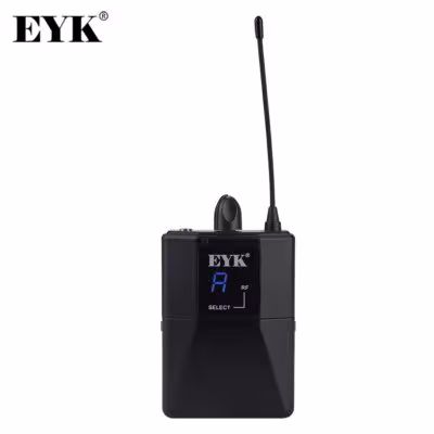 Bodypack receiver EYK IEM81 IEM82 professional UHF wireless stage monitoring system
