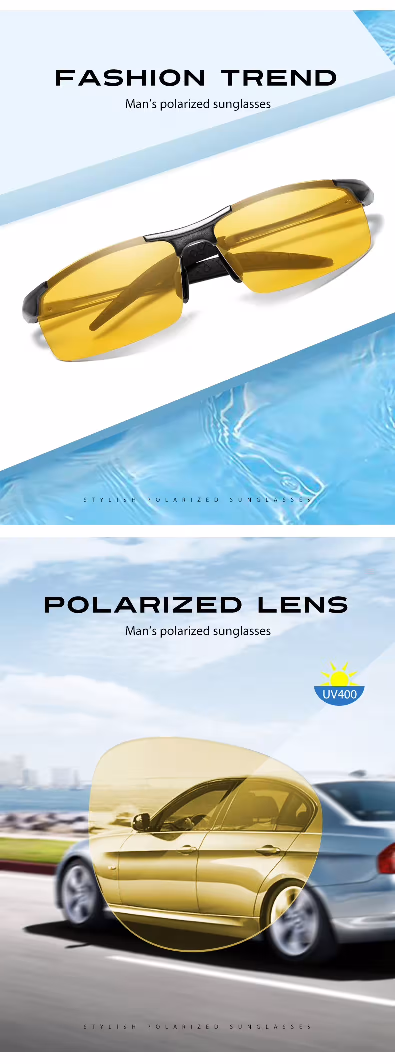 lunettes polarisées pour conducteurs