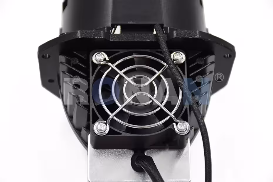 Bi-LED projector lens for car