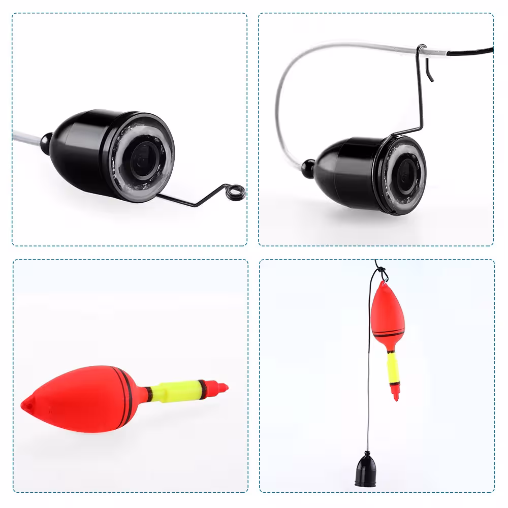 telecamera da pesca con luce LED