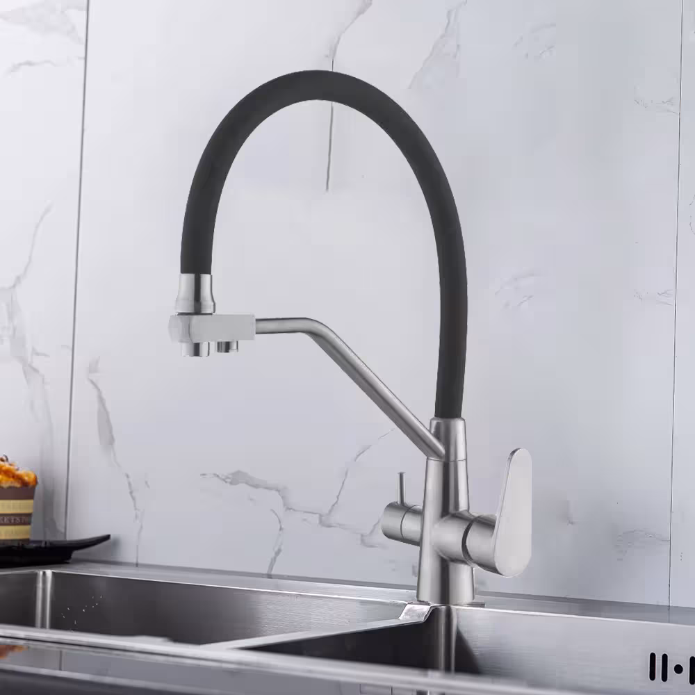 kitchen water filtration faucet